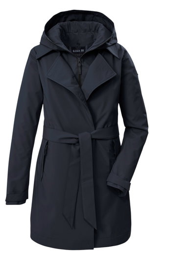 G.I.G.A. DX Funktionsparka mit abknöpfbarer Kapuze und abzippbarem Gilet (atmungsaktiv, winddicht) 2026 navyblau Damen